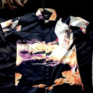 Baradas Button down shortsleeved shirt.